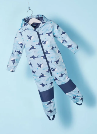 Комбинезон демисезонный сплошной софтшелл lupilu softshell