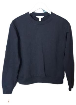 Свитшот h&m черный женский
