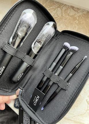 Набір пензлів kiko milano travel brush