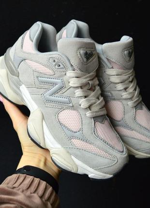 New balance 9060 year pink кросівки жіночі нью беленс баланс кроссовки кросовки7 фото