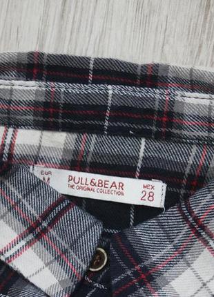 Рубашка в клетку pull and bear2 фото