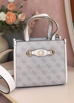 Сумка жіноча guess оригінал izzy 2 compartment Grafite tote гесс