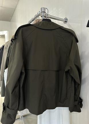 Короткий тренч зара zara тренд сезона размер s5 фото