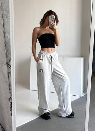 Штани спорт палаццо