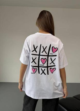 Футболка "tictac" | женская футболка | стильная футболка