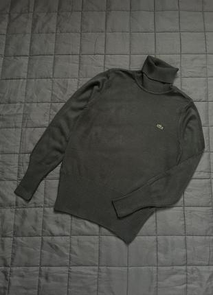 Брендовий 100% бавовна светр кофта lacoste