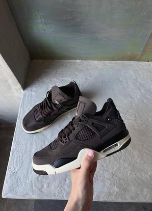 Кроссовки nike air jordan retro 4 a ma maniere violet ore6 фото