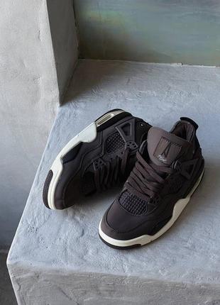 Кроссовки nike air jordan retro 4 a ma maniere violet ore2 фото