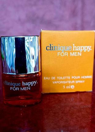 Clinique happy for men — это мужской аромат, выпущенный в 1999 году брендом clinique.