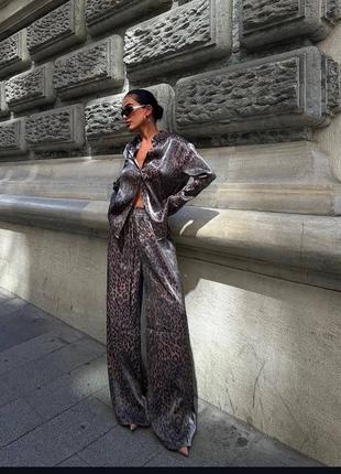 🔥хит сезона🔥 шикарные леопардовые костюмы