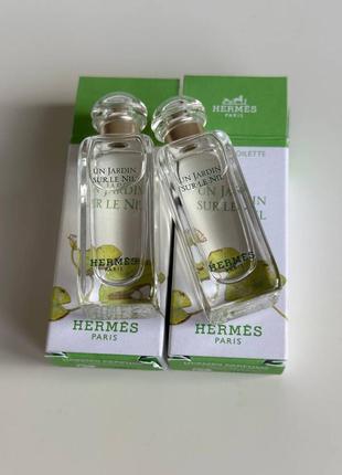 Hermes un jardin sur le nil миниатюры по 7,5мл