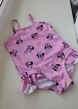 Купальник с mini на девочку 98-104