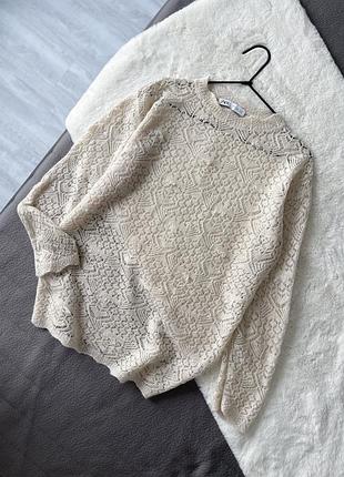 Светр павутинка zara