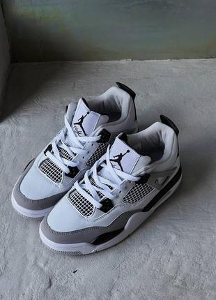 Кроссовки nike air jordan 4 retro "military black”
