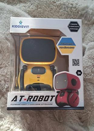 Интерактивный робот с голосовым управлением at-robot. говорит ураинским