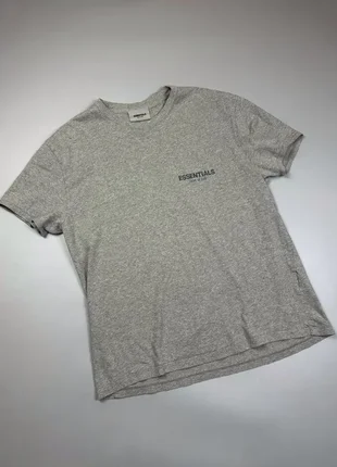Оригиная футболка с принтом essentials fear of god essentials medium