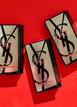 Ysl black opium glitter женский парфюм 1,2 ml (оригинал)