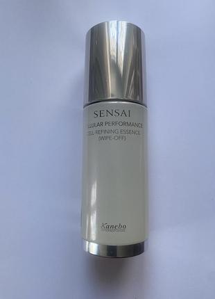 Відлущувальна есенція для обличчя sensai kanebo cell- refreshing essence wipe-off