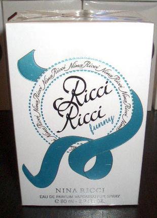 Женская парфюмированная вода nina ricci ricci ricci funny