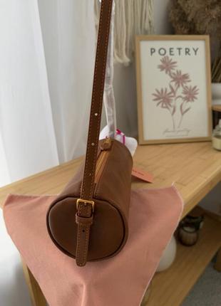 Сумка nappa leather pouch oak 2