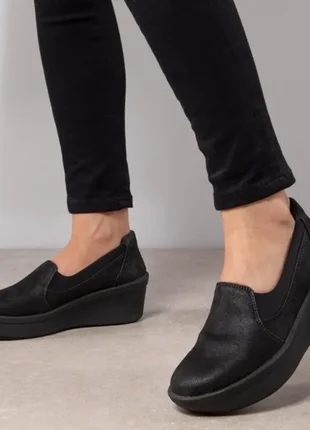 Туфли clarks на танкетке