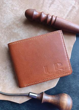 Чоловічий гаманець з натуральної італійської шкіри