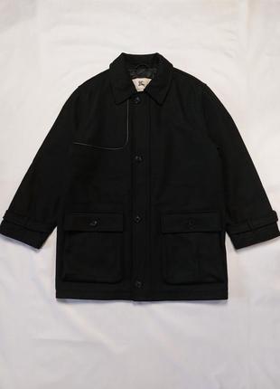 Пальто burberry london men's wool cashmere nova check collar coat