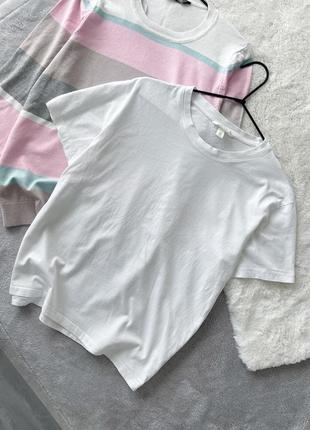 Хлопковая футболка h&m