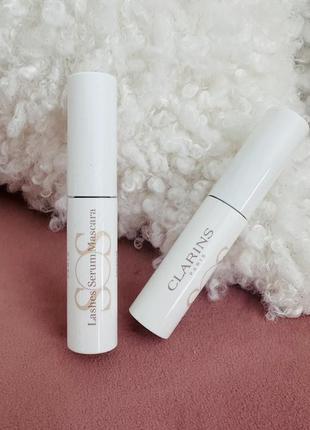 Оригінал clarins sos lashes serum mascara туш сироватка для вій