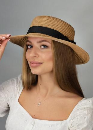 Капелюх канотьє валері