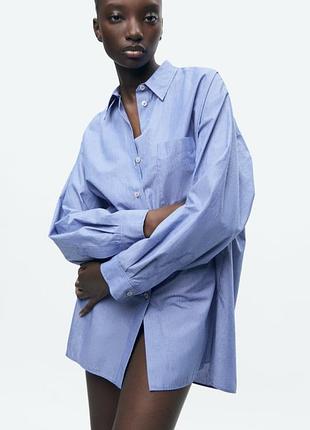 Сорочка у смужку zara