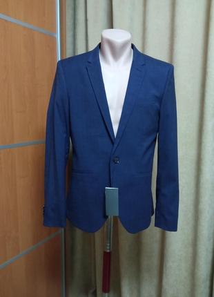 Чоловічий піджак h&m super skinny fit