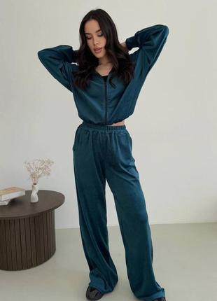 Спортивний костюм з велюру | 610