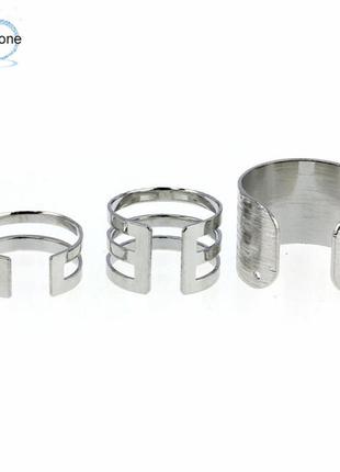 Кольца на фаланги пальцев , серебро3 фото