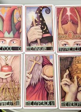 Таро эренберга erenberg tarot гадальные карты колода в плотной подарочной коробке 12х75 фото