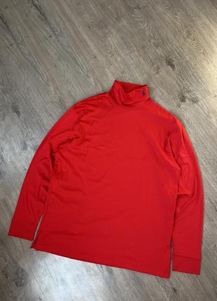 Polo ralph lauren pima cotton rollneck мужская водолазка гольф