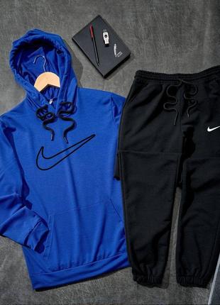 Худи кофта с капюшоном + спортивные штаны, мужской спортивный костюм высокого качества3 фото