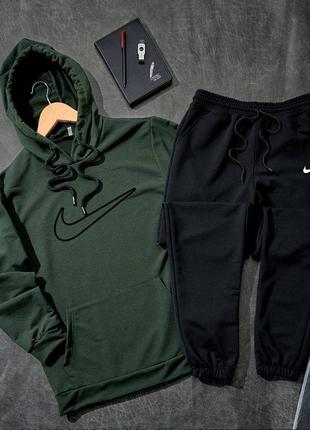 Худи кофта с капюшоном + спортивные штаны, мужской спортивный костюм высокого качества6 фото