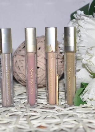 Новый блеск для губ max factor colour elixir gloss оригинал сток