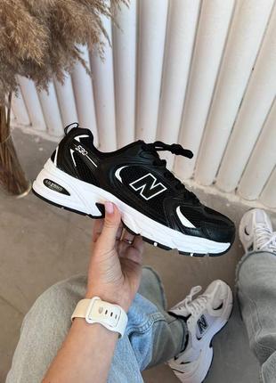 Кроссовки new balance 530 black white | оригинальные кроссовки | оригинал