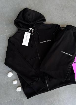Мужской костюм calvin lounge klein lux черный✔️