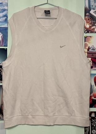 Винтажная безрукавка (жилетка) nike golf vintage