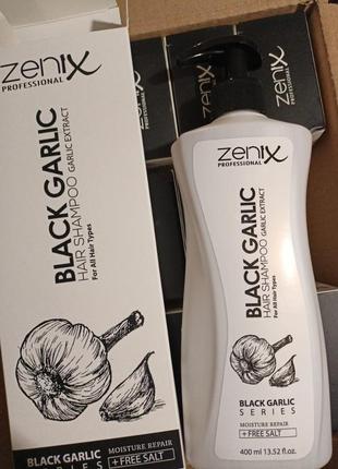 Шампунь з екстрактом чорного часника від випадіння zenix