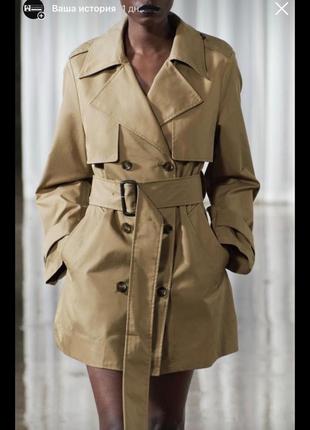 Трендовый тренч zara