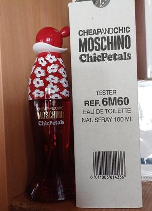Moschino cheap and chic chic petals туалетная вода 30мл