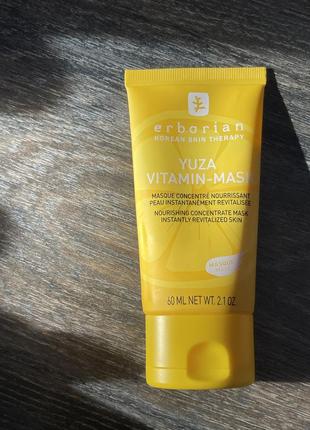 Вітамінна маска erborian yuza vitamin mask 60 мл