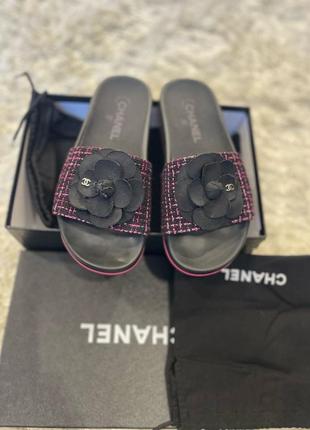 Шлепанцы chanel