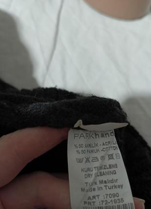 Кофта тепла жіноча чорна стильна 7