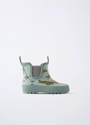 Резинові гумаки сапожки боти чоботи zara