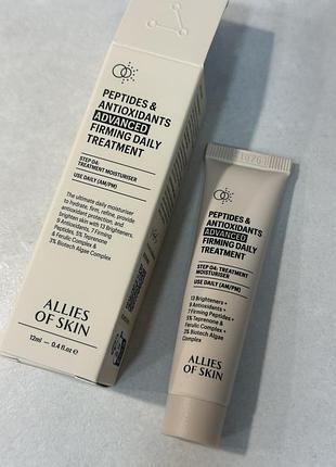 Зволожуючий крем з пептидами та антиоксидантами allies of skin peptides & antioxidants firming daily treatment